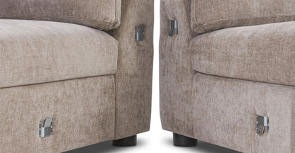 Divano componibile Milo con seduta rivolta a sinistra