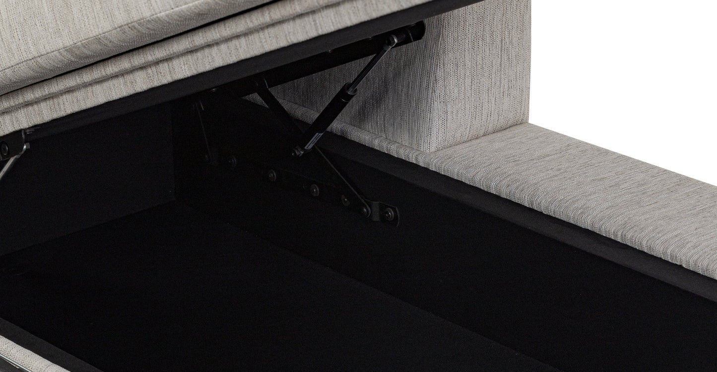 Divano letto componibile Milo rivolto a destra