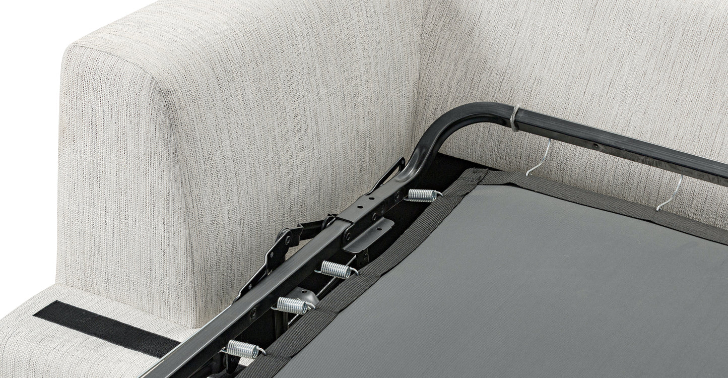 Divano letto componibile Milo rivolto a destra