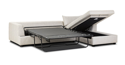 Divano letto componibile Milo rivolto a destra