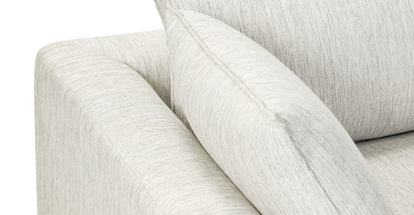 Divano letto componibile Milo rivolto a destra