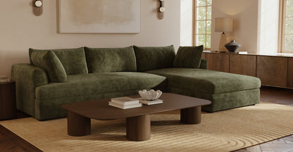 Divano letto componibile Milo rivolto a destra