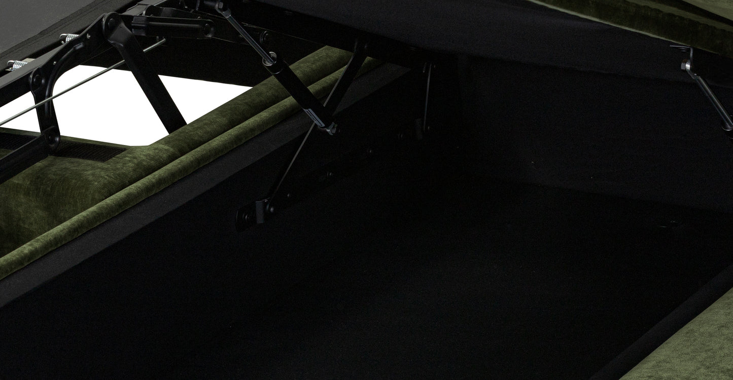 Divano letto componibile Milo rivolto a destra