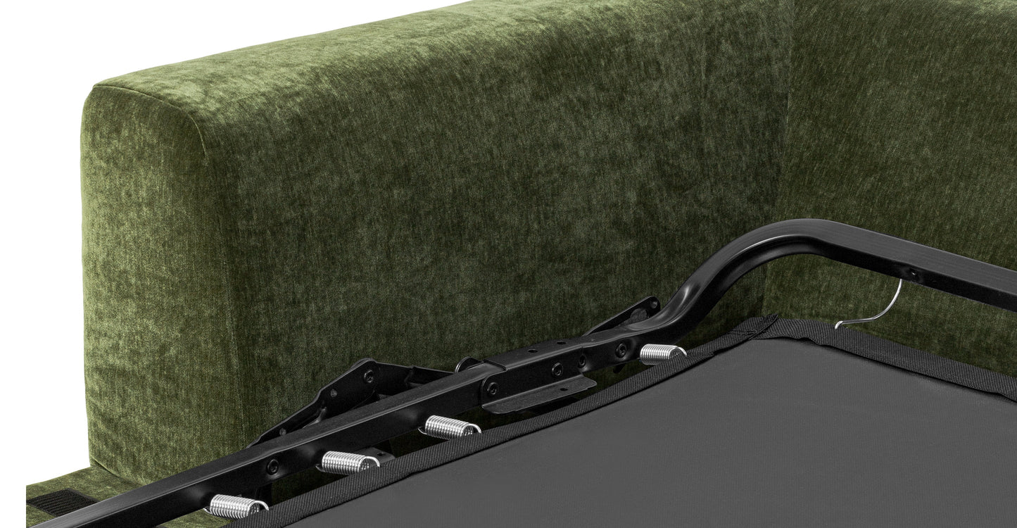 Divano letto componibile Milo rivolto a destra