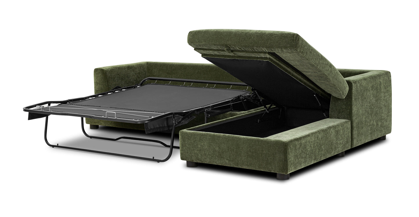 Divano letto componibile Milo rivolto a destra