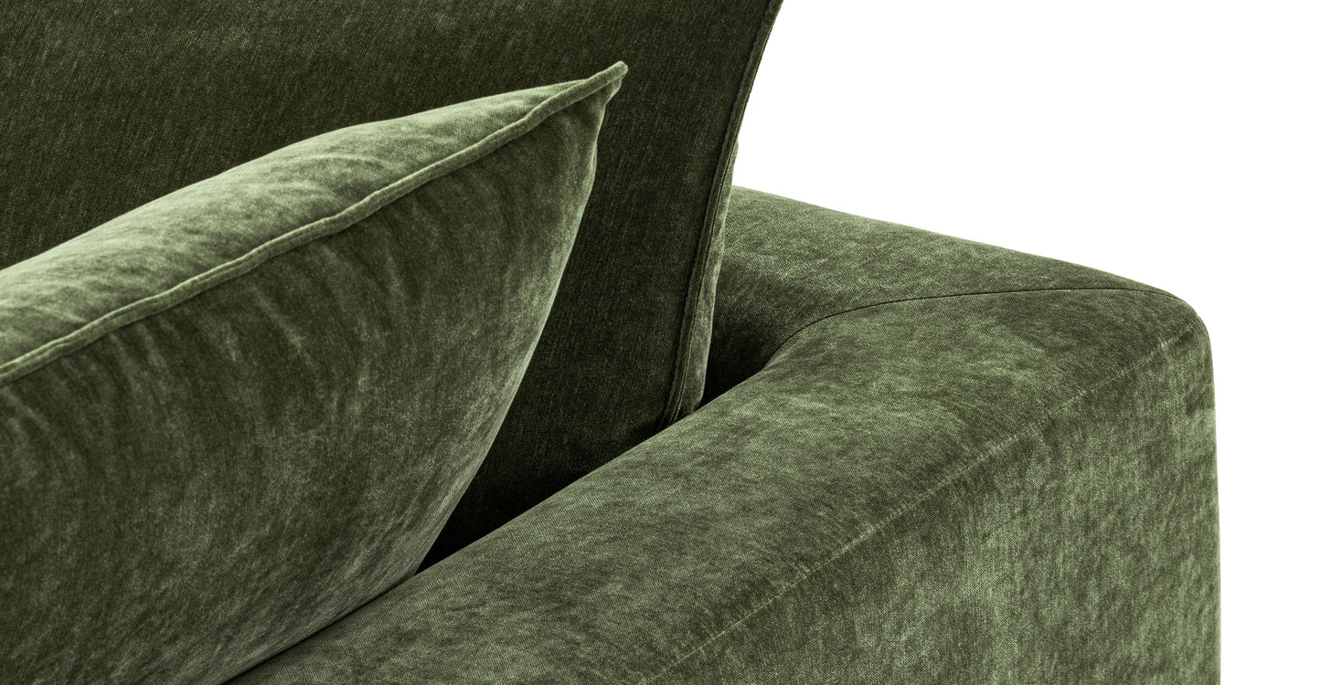 Divano letto componibile Milo rivolto a destra