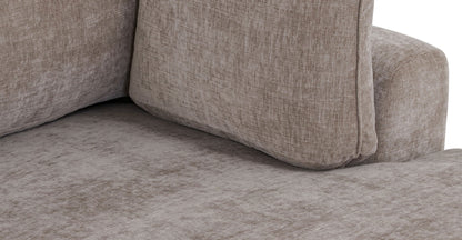 Divano letto componibile Milo rivolto a destra