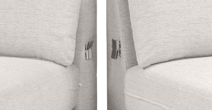 Chaise longue reversibile Cambio 115