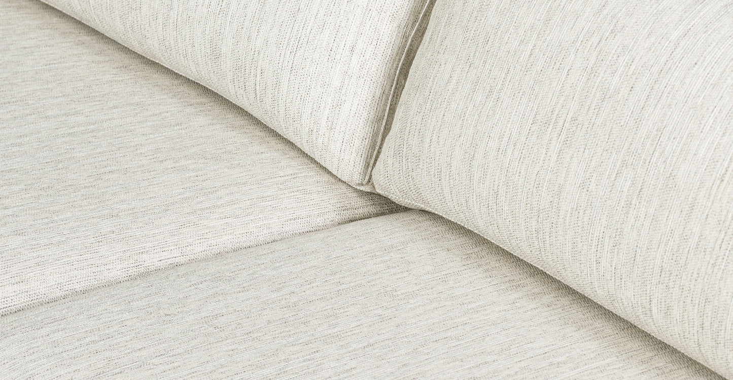 Divano modulare Cabra in frassino brillante