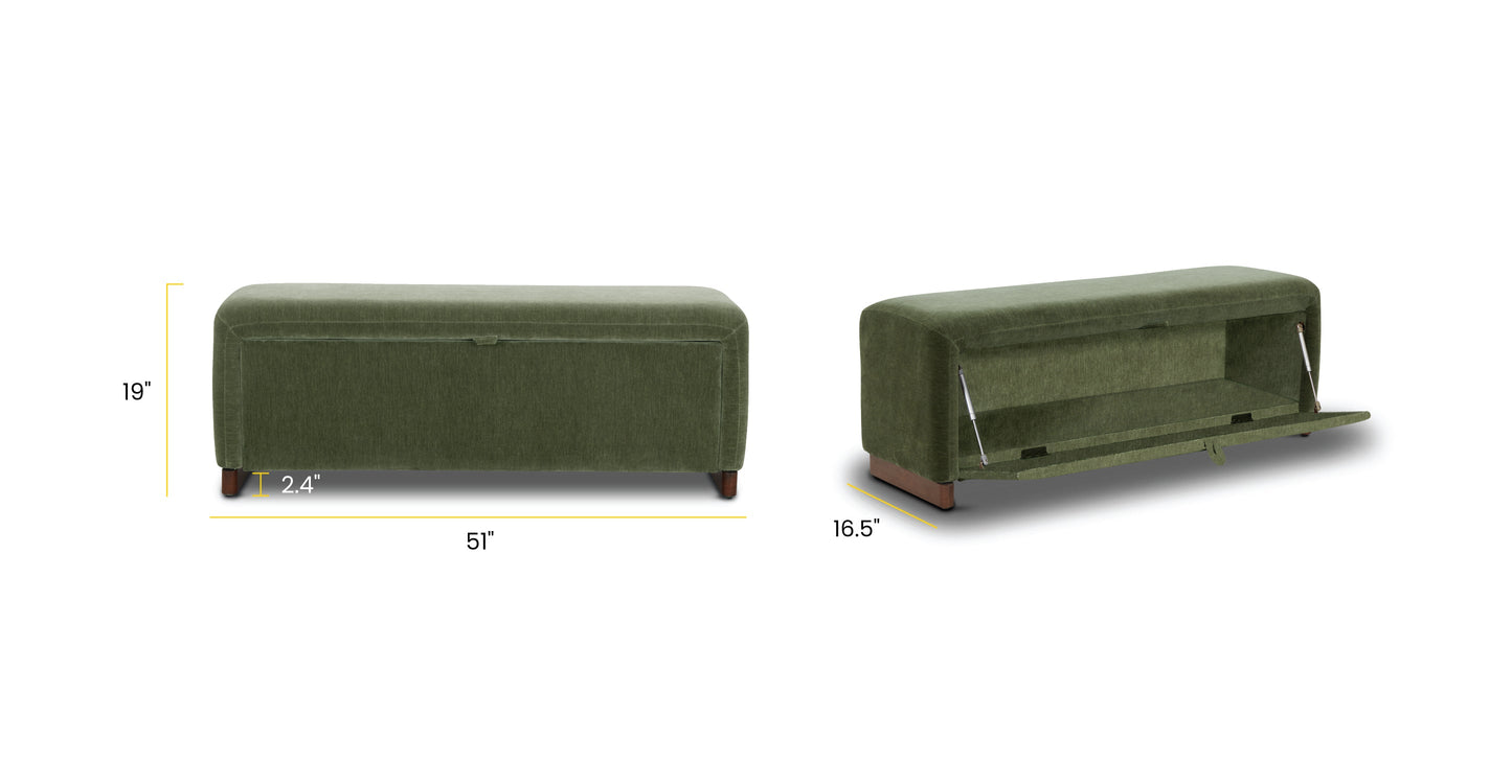 Panca portaoggetti Elgin