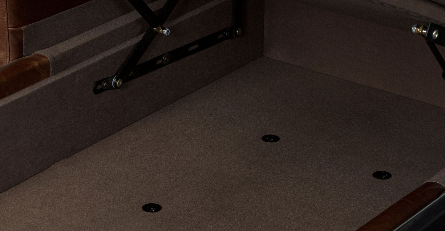 Divano letto estraibile Napa rivolto a sinistra