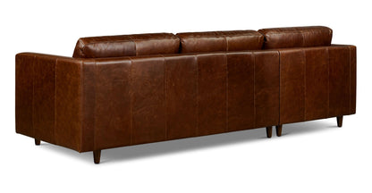 Divano letto estraibile Napa rivolto a sinistra