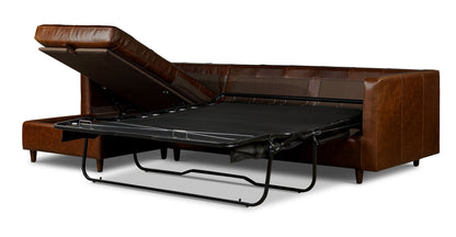 Divano letto estraibile Napa rivolto a sinistra