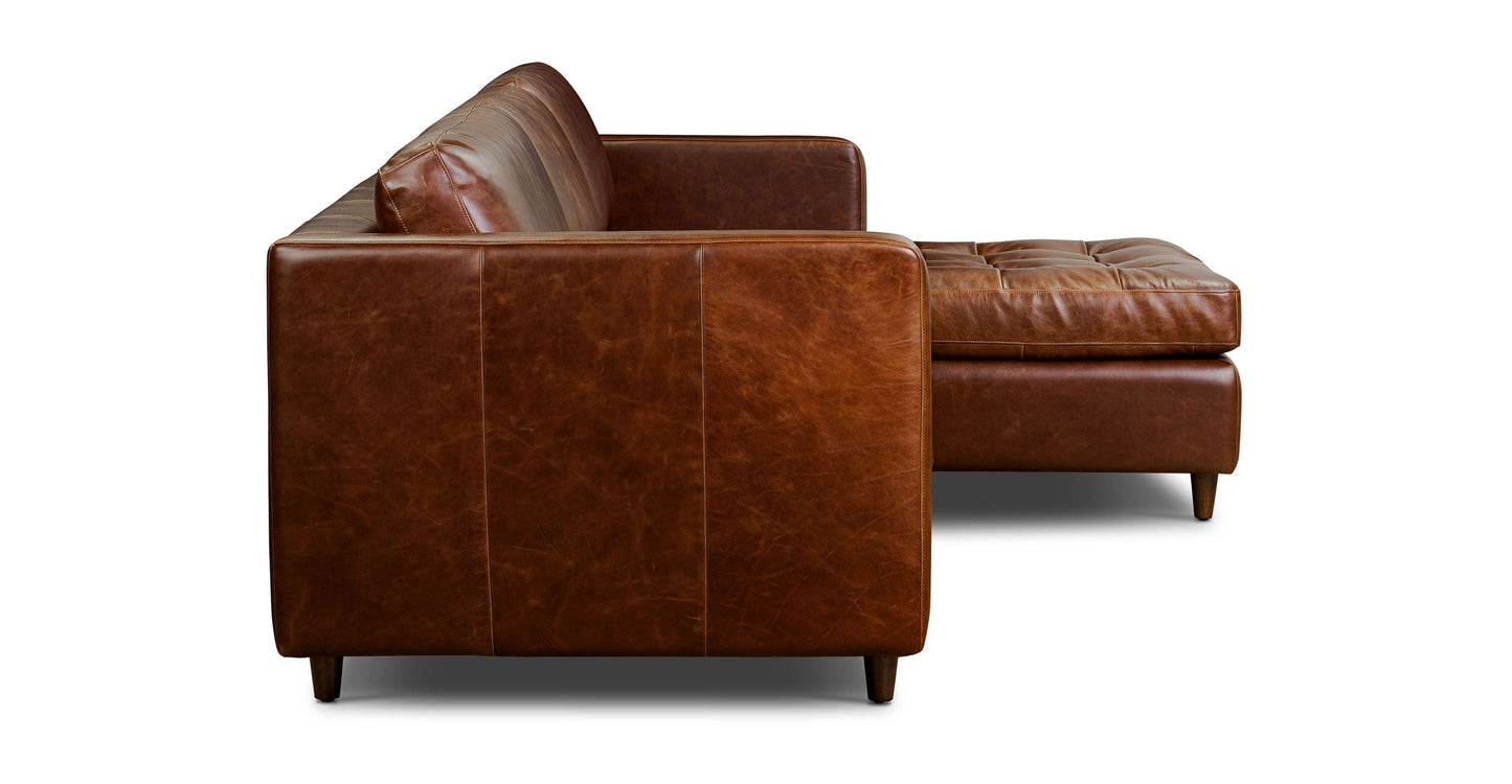 Divano letto estraibile Napa rivolto a destra