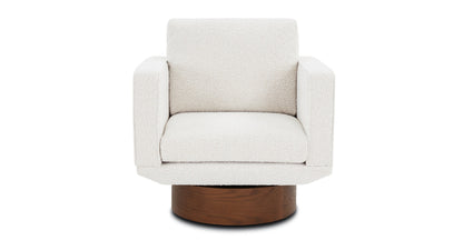 Poltrona girevole Nera