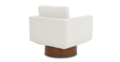 Poltrona girevole Nera