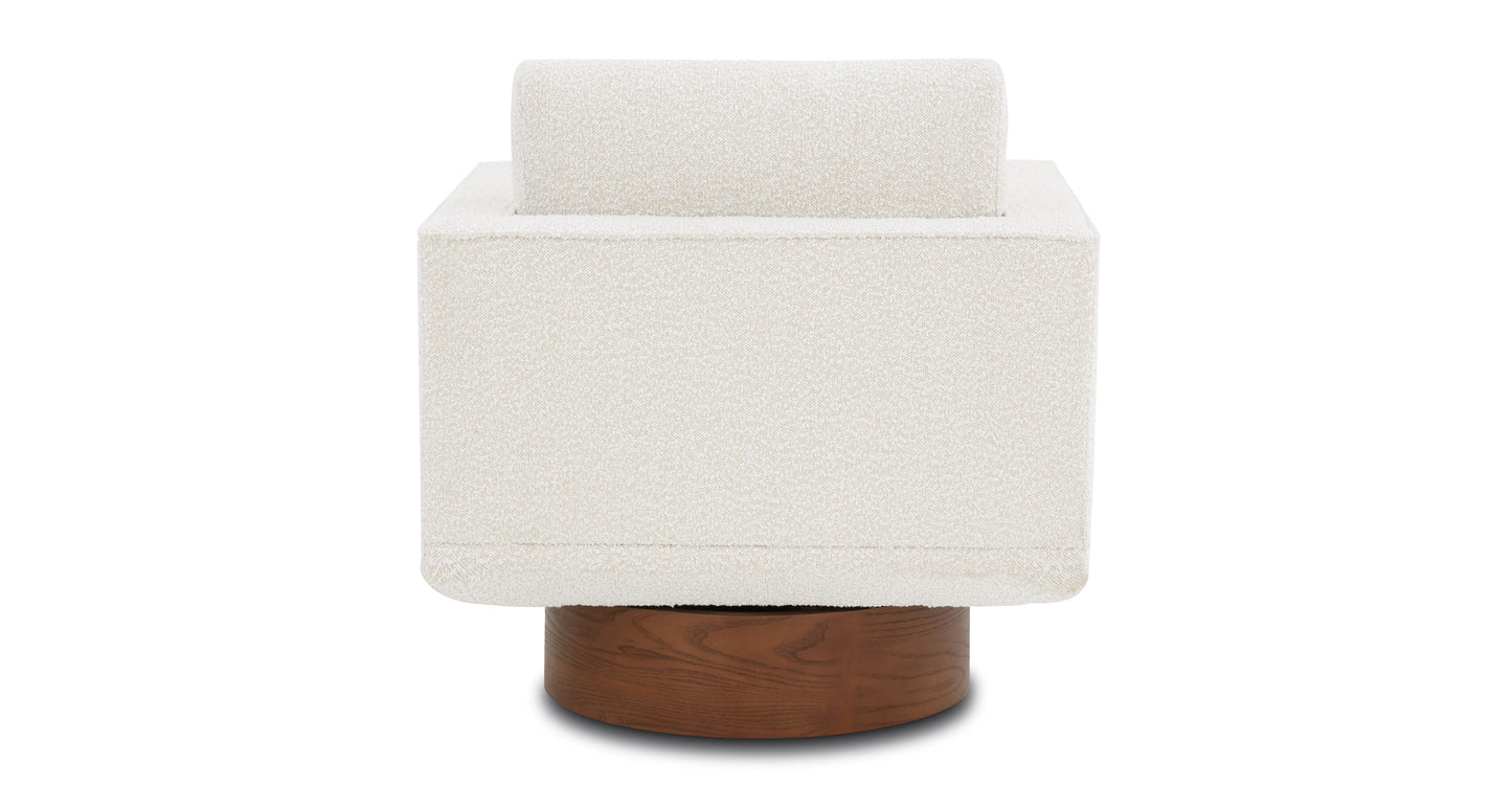 Poltrona girevole Nera