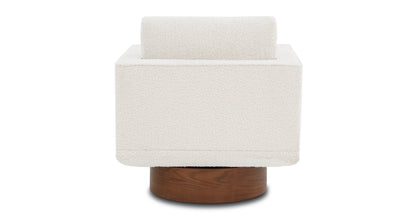 Poltrona girevole Nera