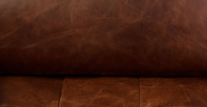 Divano letto trasformabile estraibile in pelle Napa 82