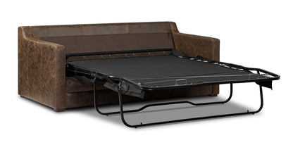 Divano letto trasformabile in pelle Sorrento