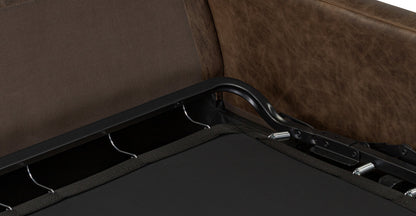 Divano letto trasformabile in pelle Sorrento