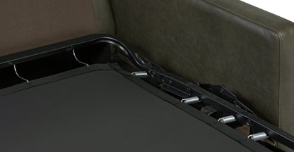 Divano letto trasformabile in pelle Sorrento