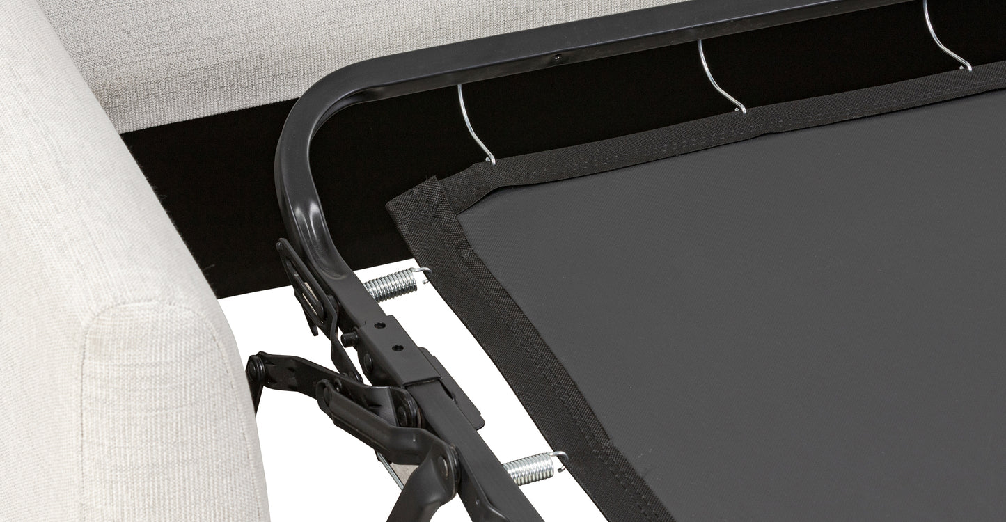 Divano letto componibile Argos con letto a destra