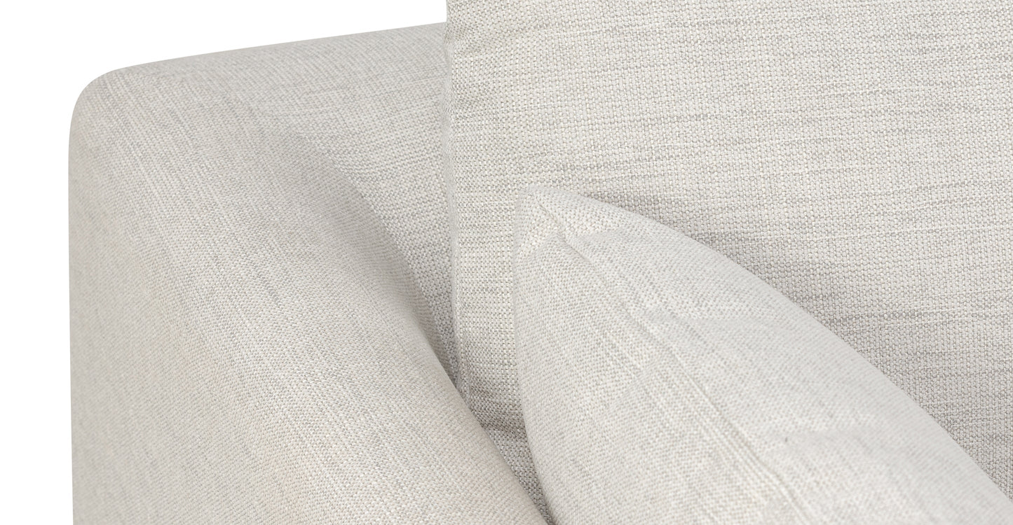 Divano letto componibile Argos con letto a destra