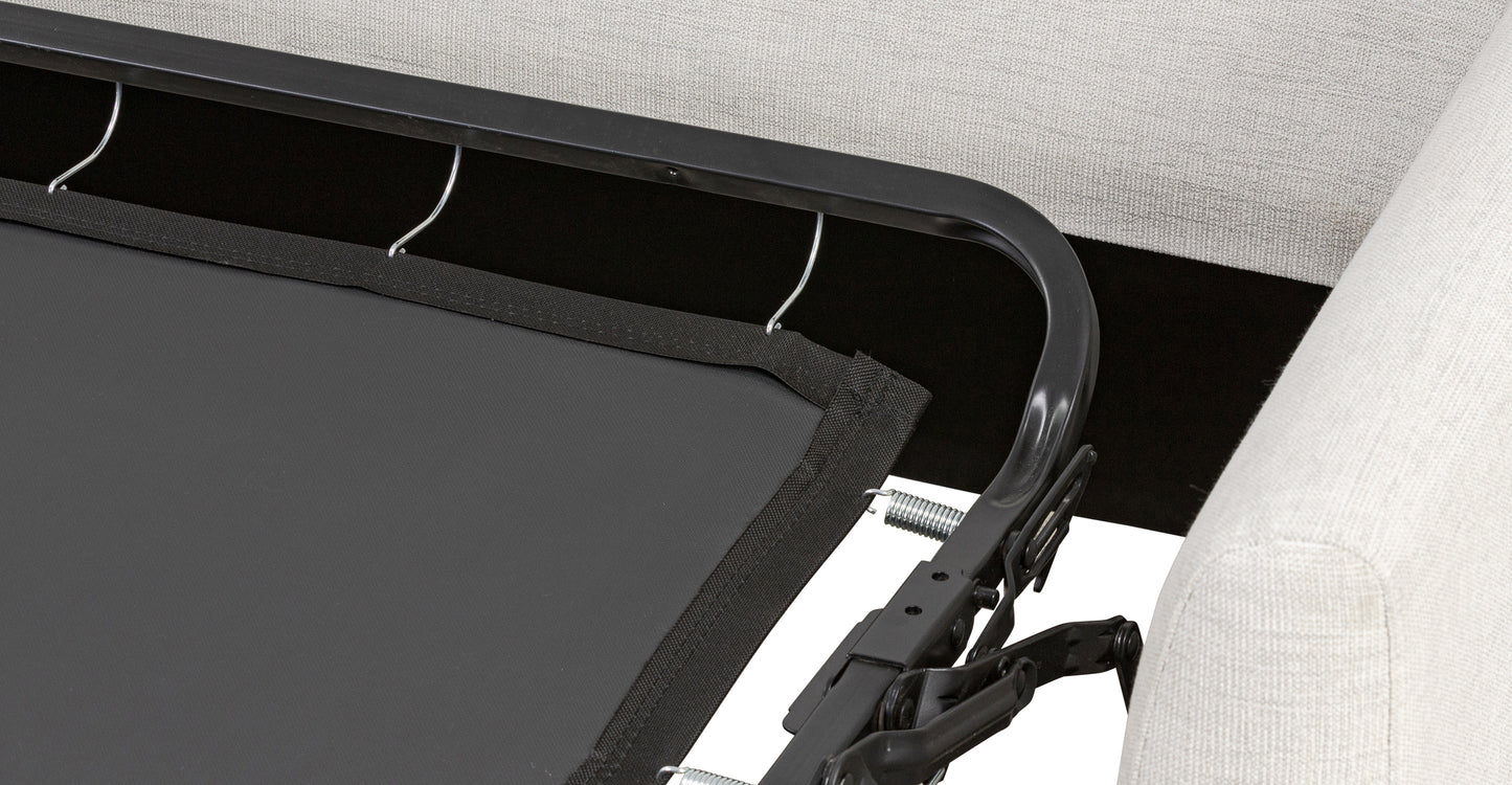 Divano letto componibile Argos con letto rivolto a sinistra