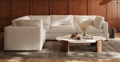 Divano componibile a L Vari Modular a 4 posti