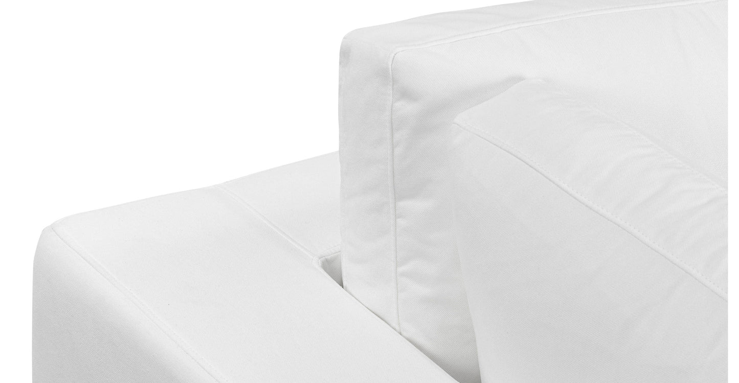 Divano componibile a 6 posti Vari Modular Double Chaise