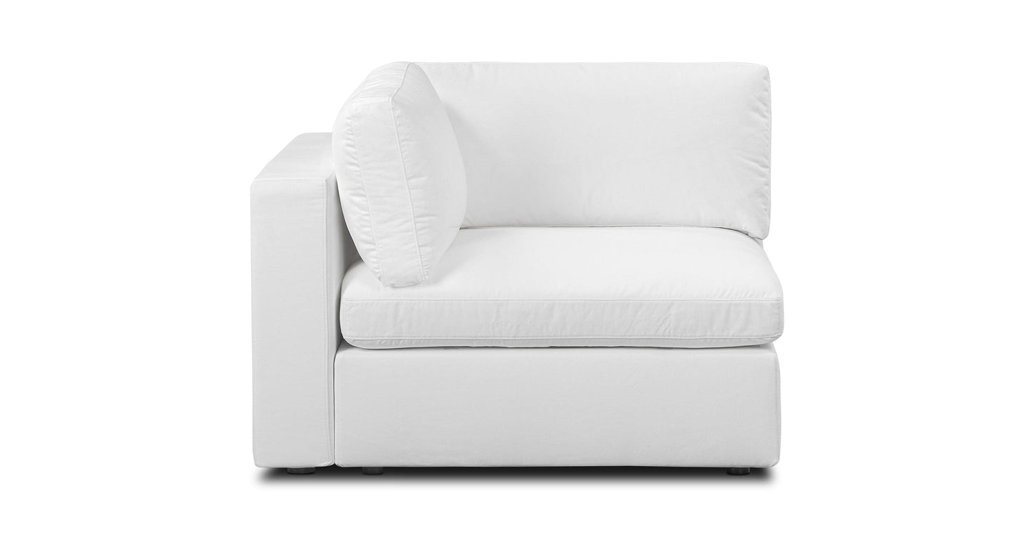 Vari Modular Bracciolo sinistro rivolto verso l'angolo + cuscino per bracciolo