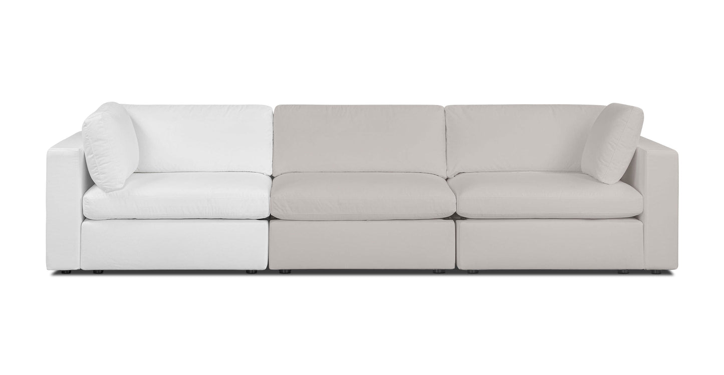 Vari Modular Bracciolo sinistro rivolto verso l'angolo + cuscino per bracciolo