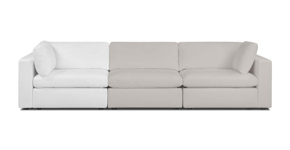 Vari Modular Bracciolo sinistro rivolto verso l'angolo + cuscino per bracciolo