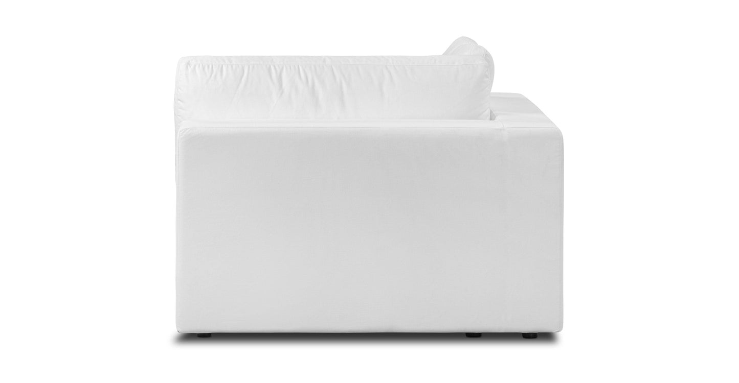 Vari Modular Bracciolo sinistro rivolto verso l'angolo + cuscino per bracciolo