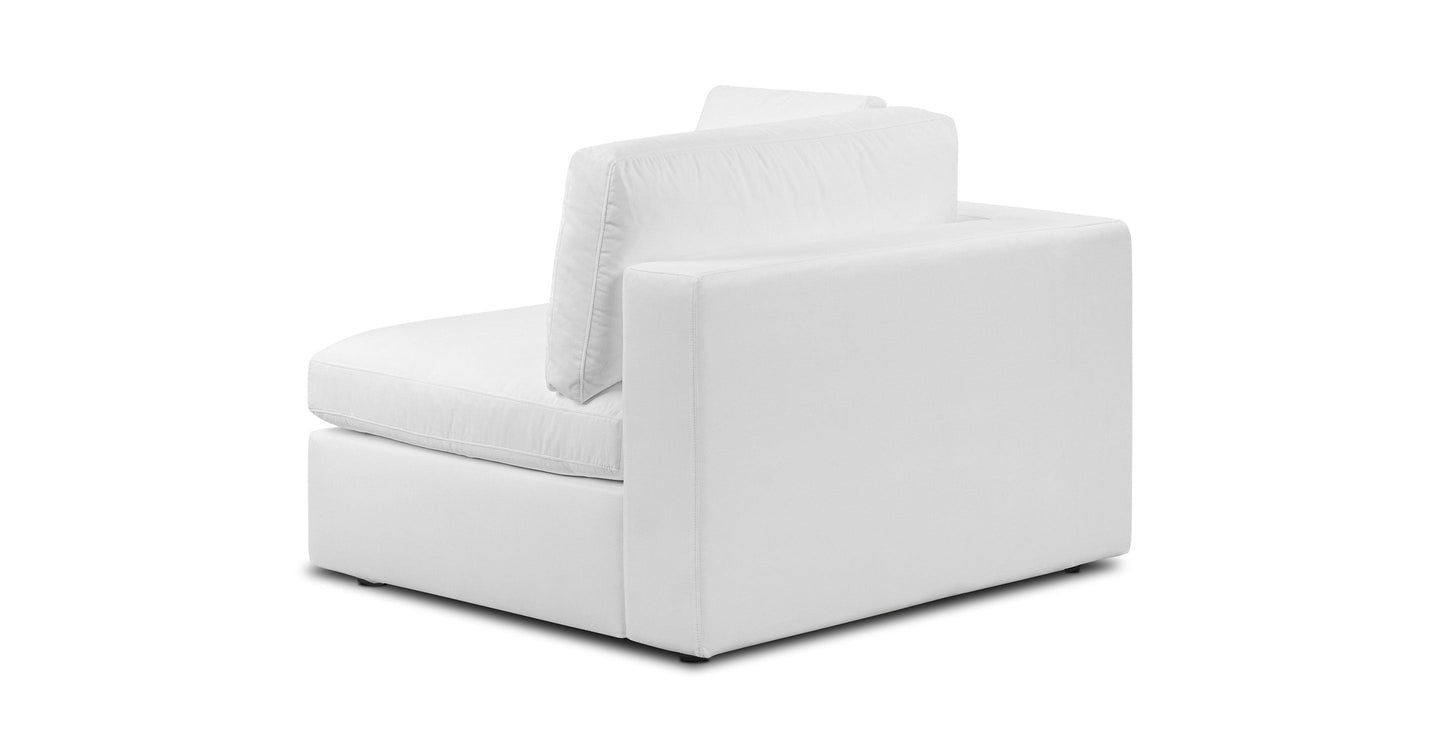 Vari Modular Bracciolo sinistro rivolto verso l'angolo + cuscino per bracciolo