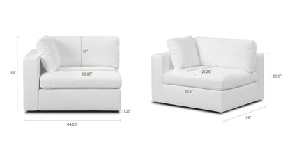 Vari Modular Braccio sinistro rivolto verso l'angolo + cuscino da lancio