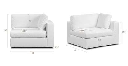 Vari Modular Braccio destro rivolto verso l'angolo + cuscino da lancio