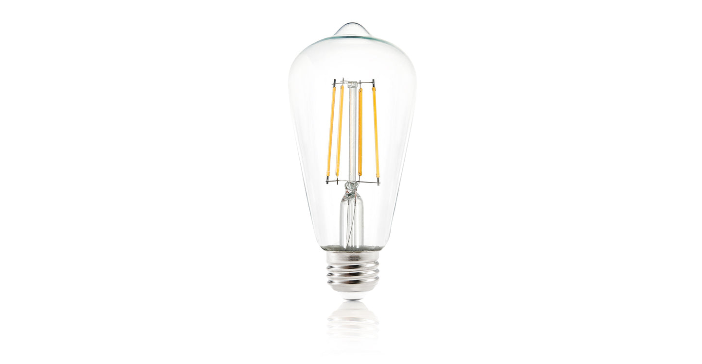 Lampadina a filamento LED Aquella ST21 Shape