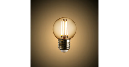 Lampadina a filamento LED trasparente Koby G16.5