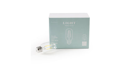 Lampadina a filamento LED trasparente Kashan T14