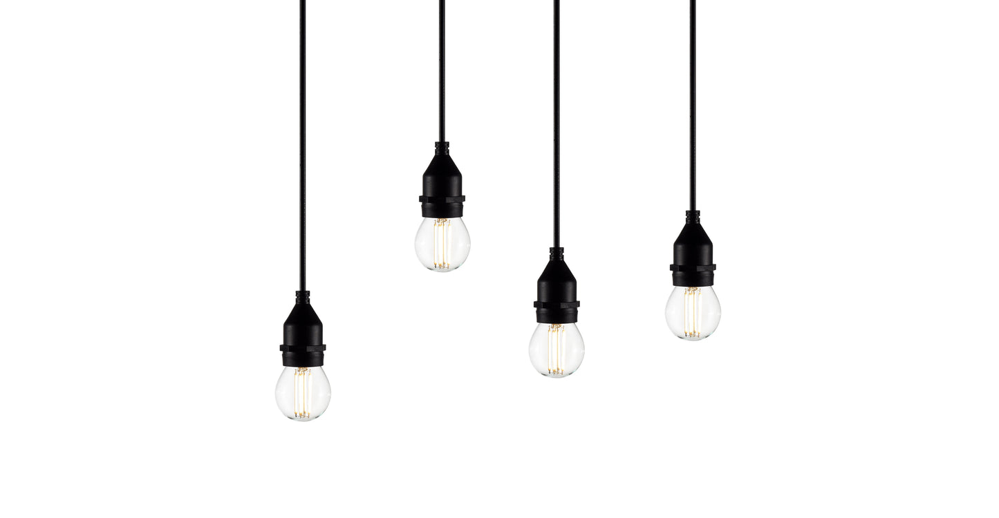 Lampadina a filamento LED a forma di Klur G45