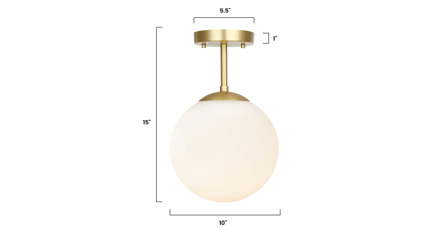 Lampada da soffitto Zeno Globe