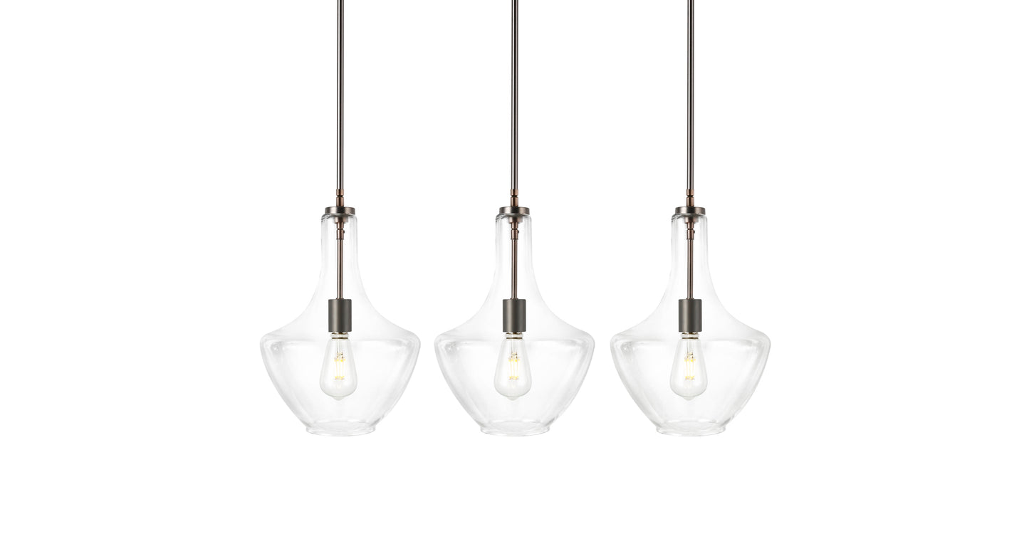 Lampada da isola a 3 luci Modena