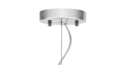 Lampada a sospensione in vetro Opal 12