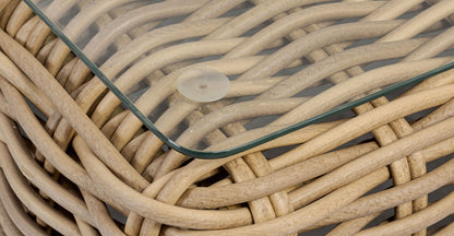 Puglia 115 Set angolare componibile con tavolino da caffè