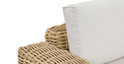 Puglia 115 Set angolare componibile con tavolino da caffè