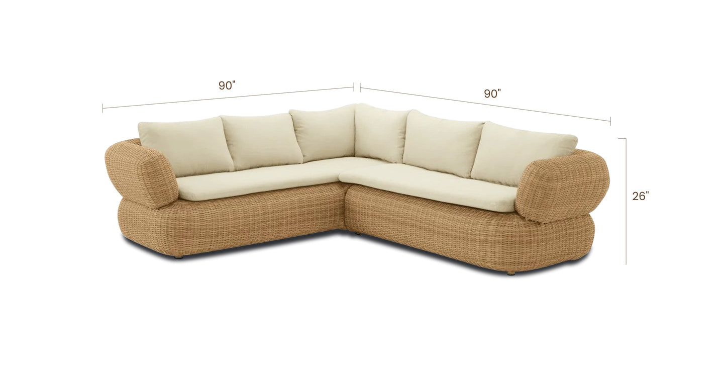 Divano angolare Vieste