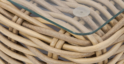 Set di divani ad angolo Puglia con tavolino da caffè