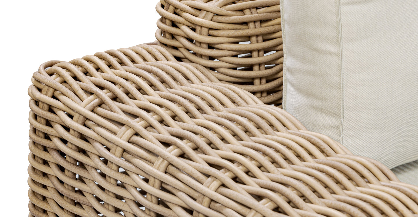 Set di divani ad angolo Puglia con tavolino da caffè